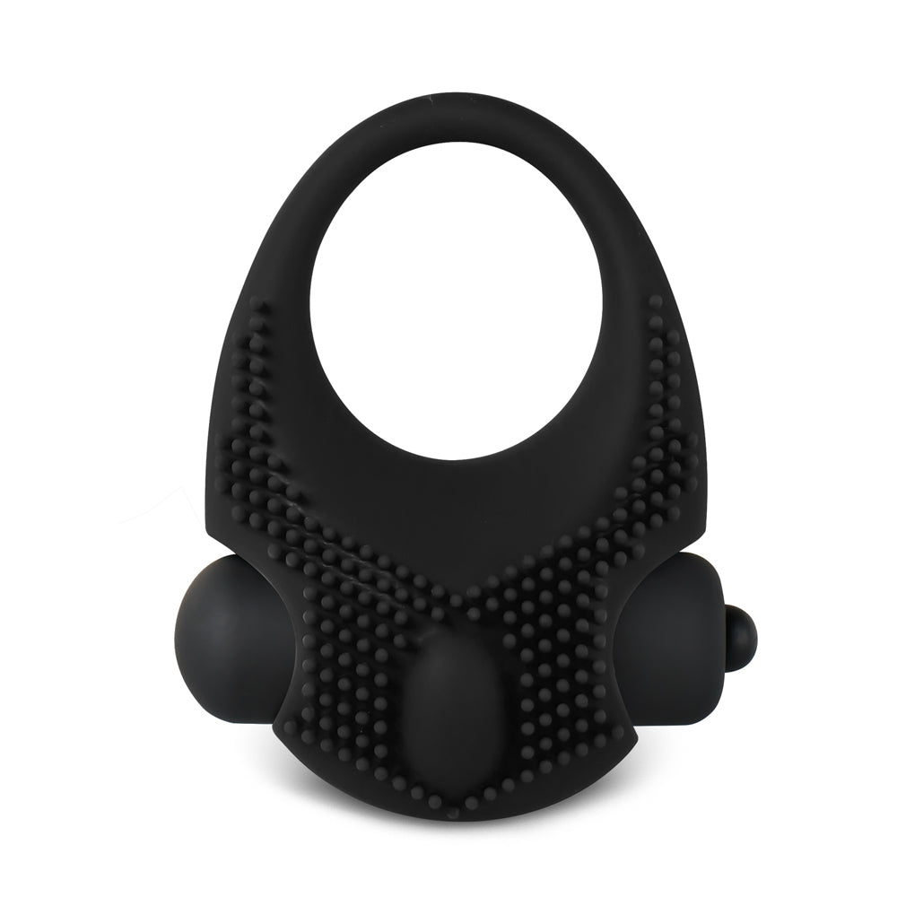 Silicone Vibrating Cock Ring with Clitoral Stimulator honeypleasures Silicone Vibrating Cock Ring with Clitoral Stimulator honeypleasures