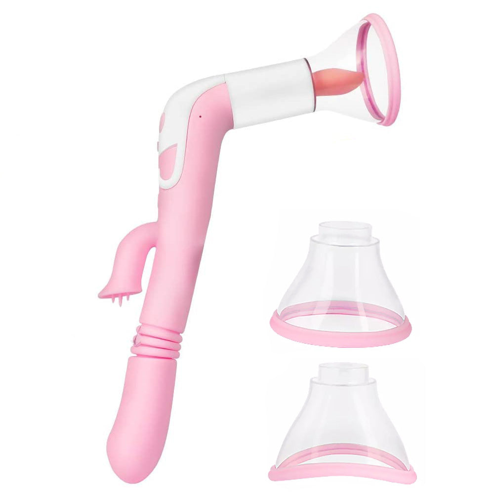 Rechargeable Tongue & Suction Vibrator II, 12 Speed honeypleasures Rechargeable Tongue & Suction Vibrator II, 12 Speed honeypleasures