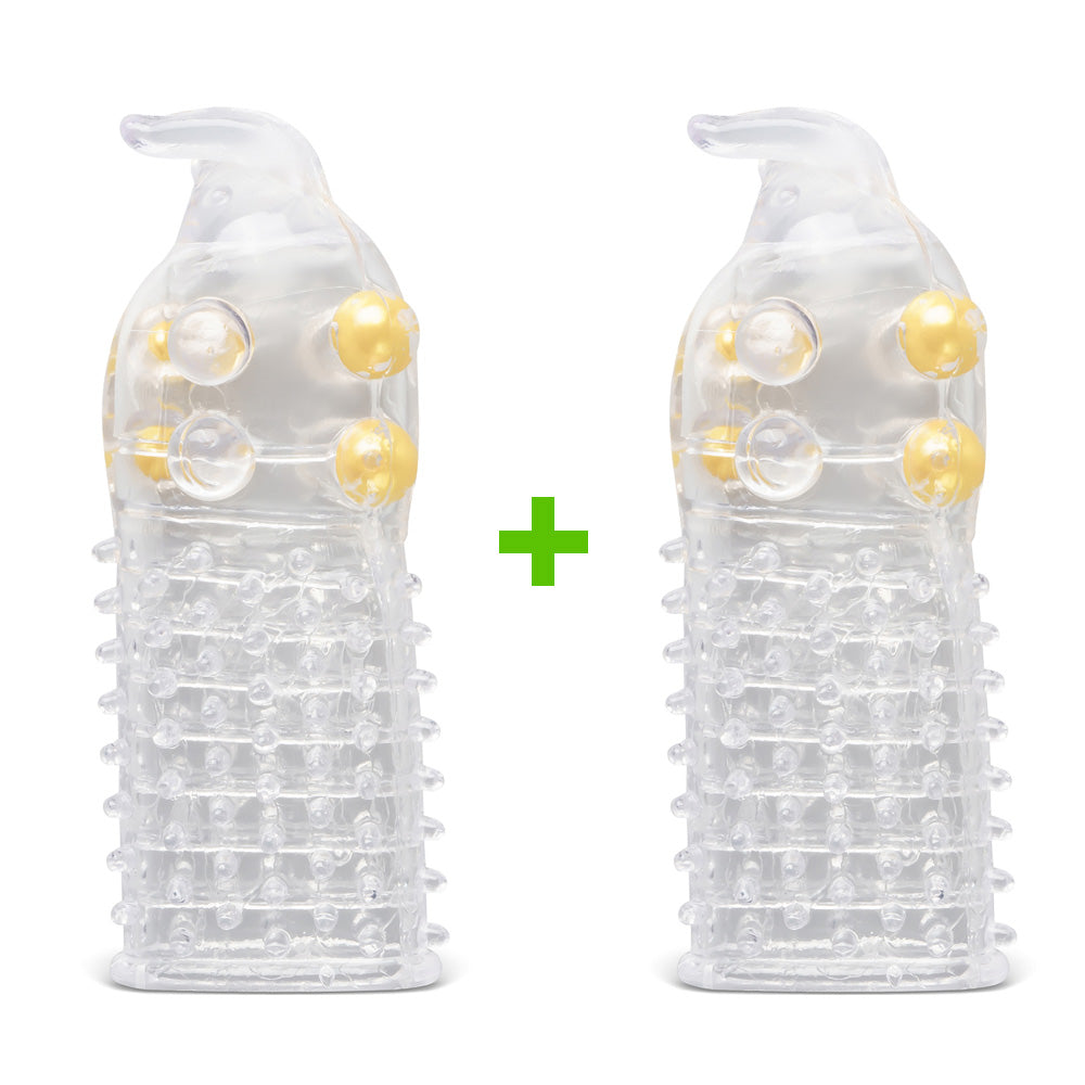 Extra Plus Textured Penis Sleeve III