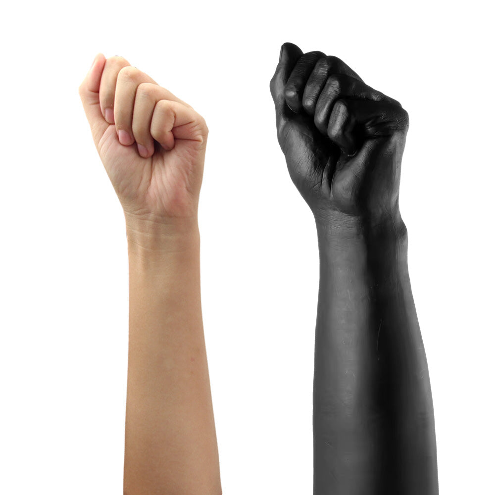 12" Tapered Knuckles Fisting Hand Dildo