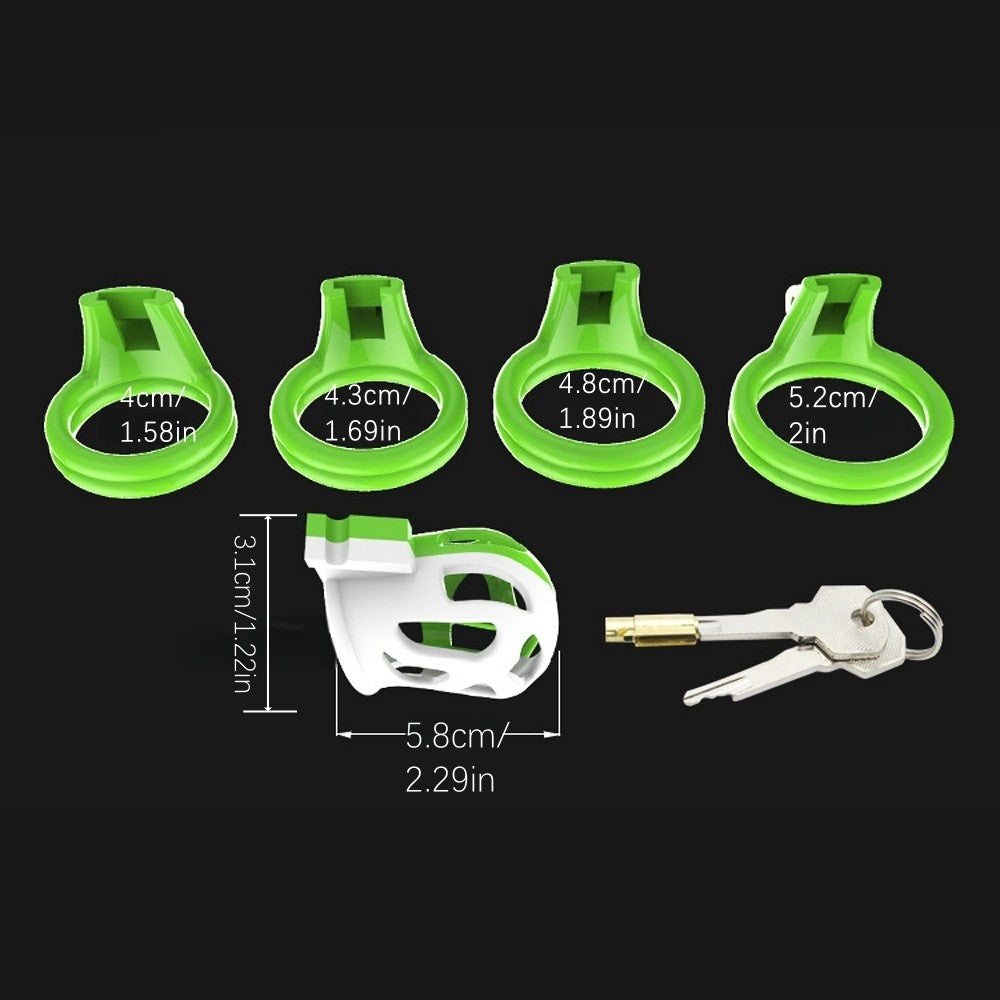Male Chastity Penis Cage Kit 3 inch
