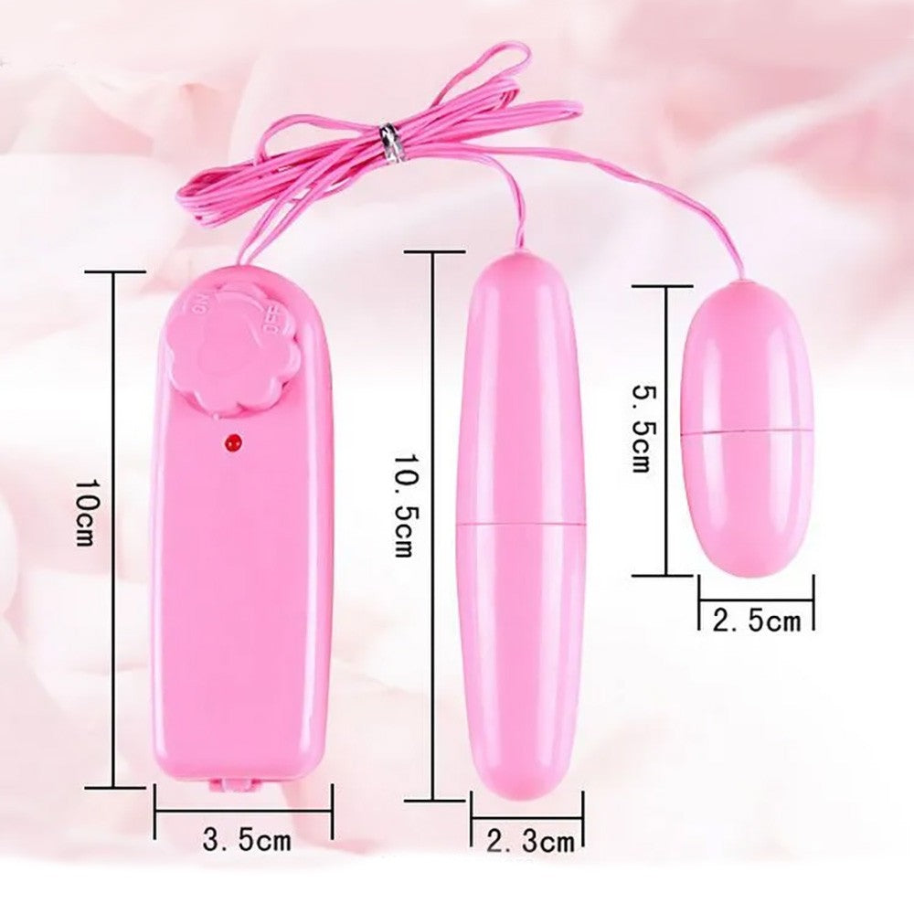 Remote Control Multi-Speed Double Love Egg & Anal Bullet Vibrator Set