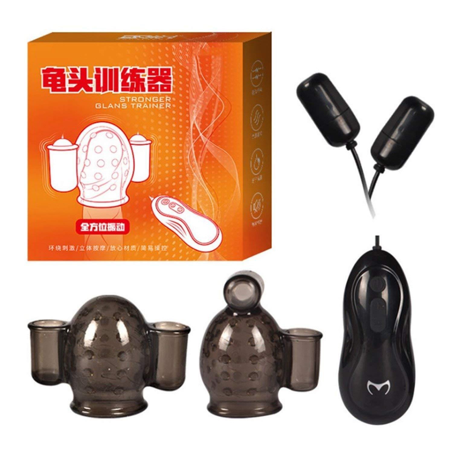 2 Bullet Rechargeable Penis Head Vibrator with Remote, 12 Function honeypleasures 2 Bullet Rechargeable Penis Head Vibrator with Remote, 12 Function honeypleasures