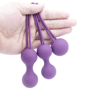 Silicone jiggle Ball Set, 2.2oz, 3 pc (Gradual Increased Weights)