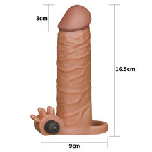Load image into Gallery viewer, Lovetoy Add 2&quot; Pleasure X Tender Vibrating Penis Sleeve