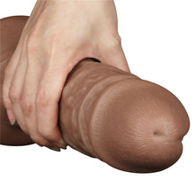Load image into Gallery viewer, Lovetoy 10.5&#39;&#39; Realistic Chubby Vibrating Dildo