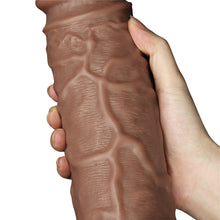Load image into Gallery viewer, Lovetoy 10.5&#39;&#39; Realistic Chubby Vibrating Dildo
