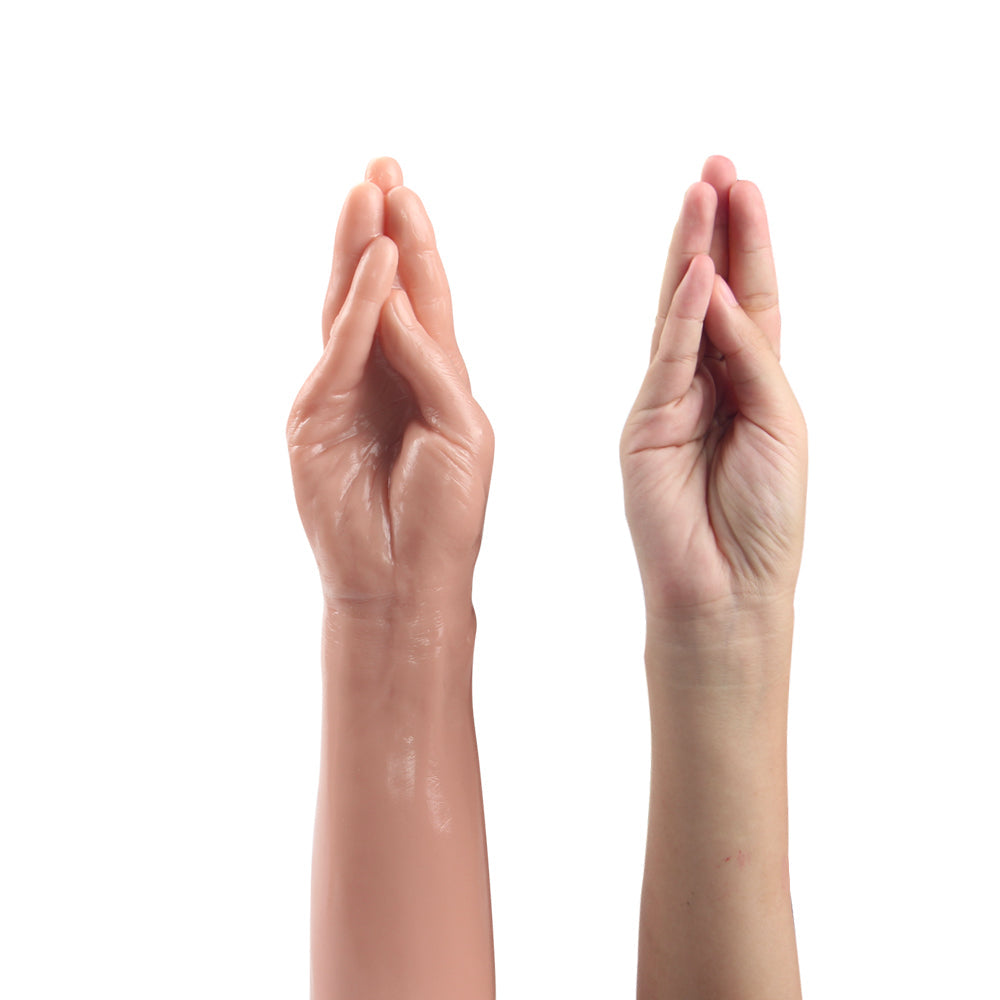 13.5" Tapered Fingers Fisting Hand Dildo honeypleasures 13.5" Tapered Fingers Fisting Hand Dildo honeypleasures