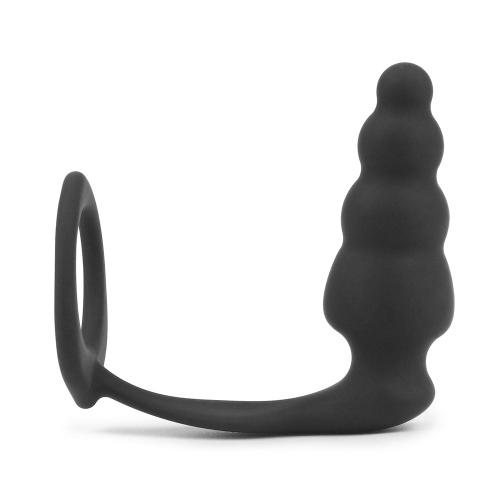 Combo Master Cockring with Butt Plug honeypleasures Combo Master Cockring with Butt Plug honeypleasures