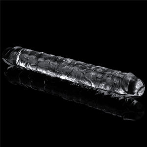 Lovetoy Flawless Clear Double dildo 12"