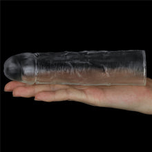 Load image into Gallery viewer, Lovetoy Flawless Clear Penis Sleeve Add 1&#39;&#39;