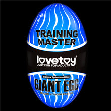 Load image into Gallery viewer, Lovetoy Giant Egg Climax Spirals Edition