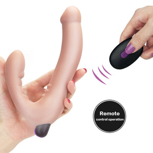 Lovetoy Rechargeable IJOY Strapless Strap On with Remote Control