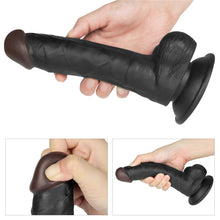 Load image into Gallery viewer, Lovetoy Vibrating Easy Strapon Set 7.5&quot;