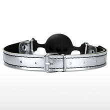 Load image into Gallery viewer, Lovetoy Breathable Ball Gag With Nipple Clamp