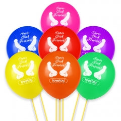 Lovetoy Super Dick Forever Bachelorette Balloons (Pack of 7)