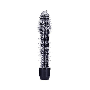 Crystal Fully Textured Spike Vibrator, 10 Function
