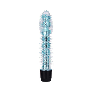 Crystal Fully Textured Spike Vibrator, 10 Function