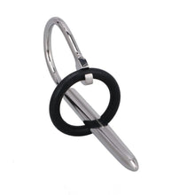 Load image into Gallery viewer, Stainless Steel Penis Plug with Silicone Rings Style G