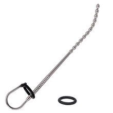 Load image into Gallery viewer, Stainless Steel Penis Plug with Silicone Rings Style I