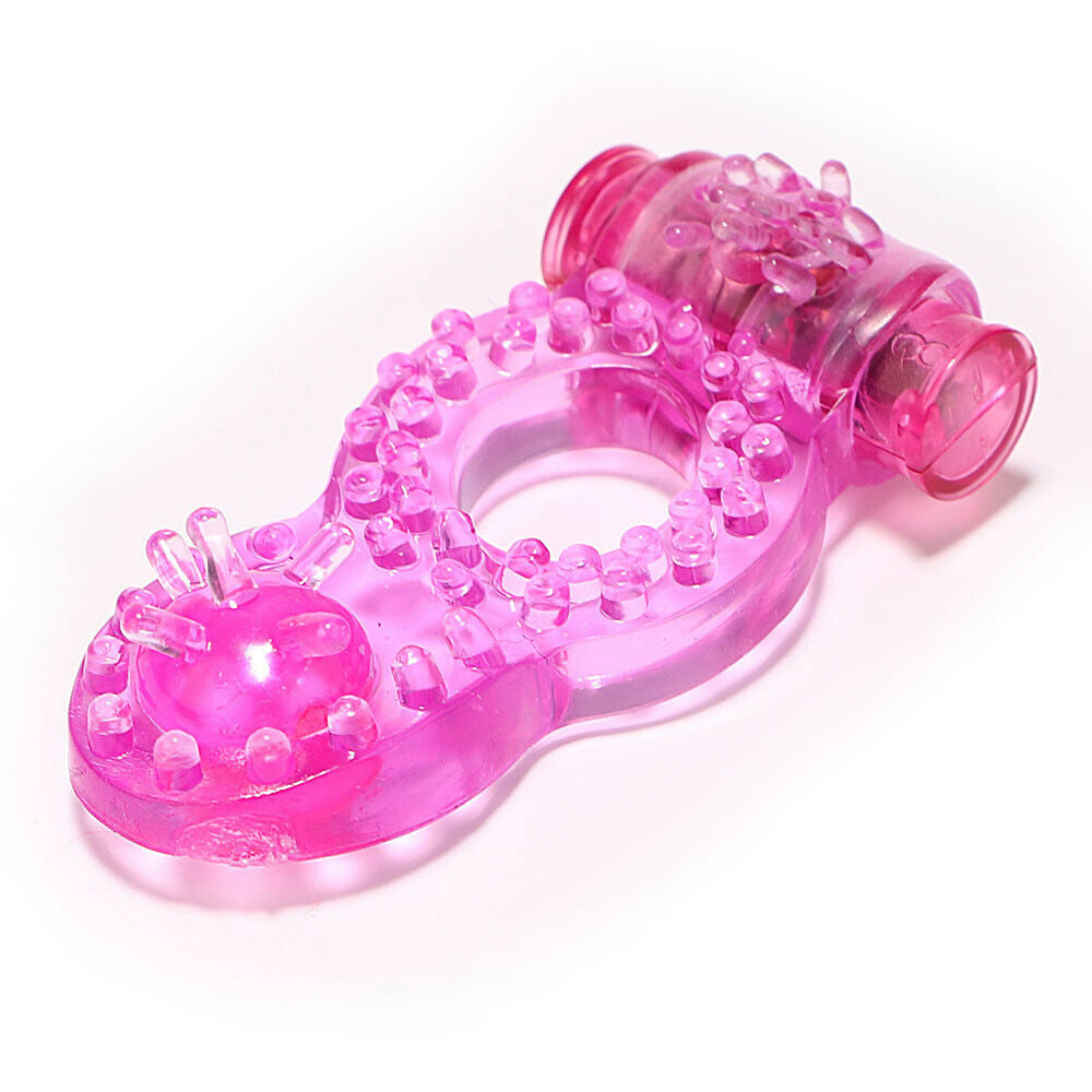 Vibrating Double Trouble Penis Ring honeypleasures Vibrating Double Trouble Penis Ring honeypleasures