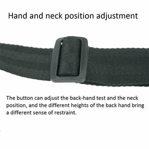 Neck to Wrist Restraint with Ball Gag