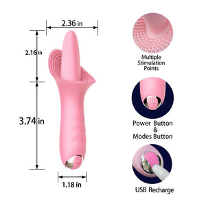 Big Tongue Oral Sex Vibrator, 10 Function