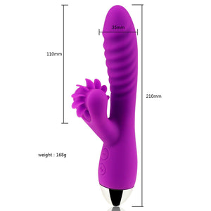 Windmill Rechargeable Vibrator, 10 Function