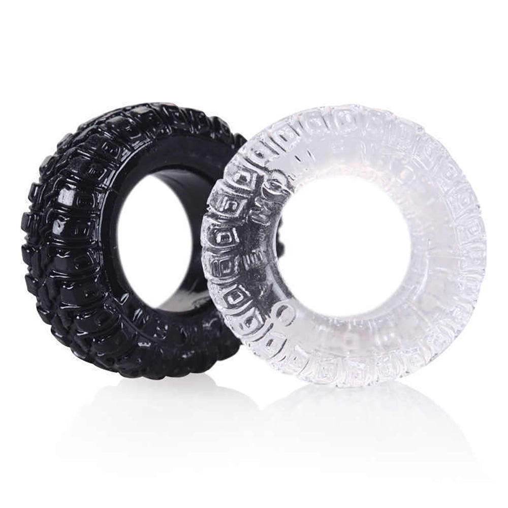 Rally Tire Penis Ring Multipack (2 count) honeypleasures Rally Tire Penis Ring Multipack (2 count) honeypleasures