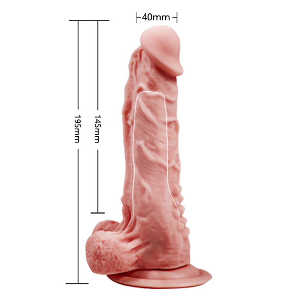 Mars Hollow Dildo Strap On 7.5 Inch