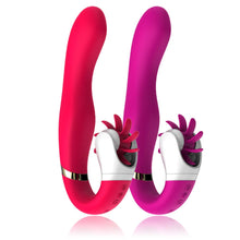 Load image into Gallery viewer, Silicone Vibrator III with Heating and Oral Sex Simulator, 12 Function
