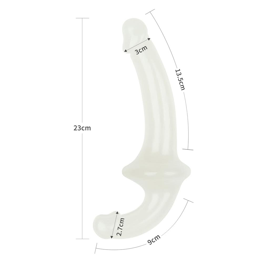 Lovetoy 6.5" Lumino Strapless Strap-On Dildo