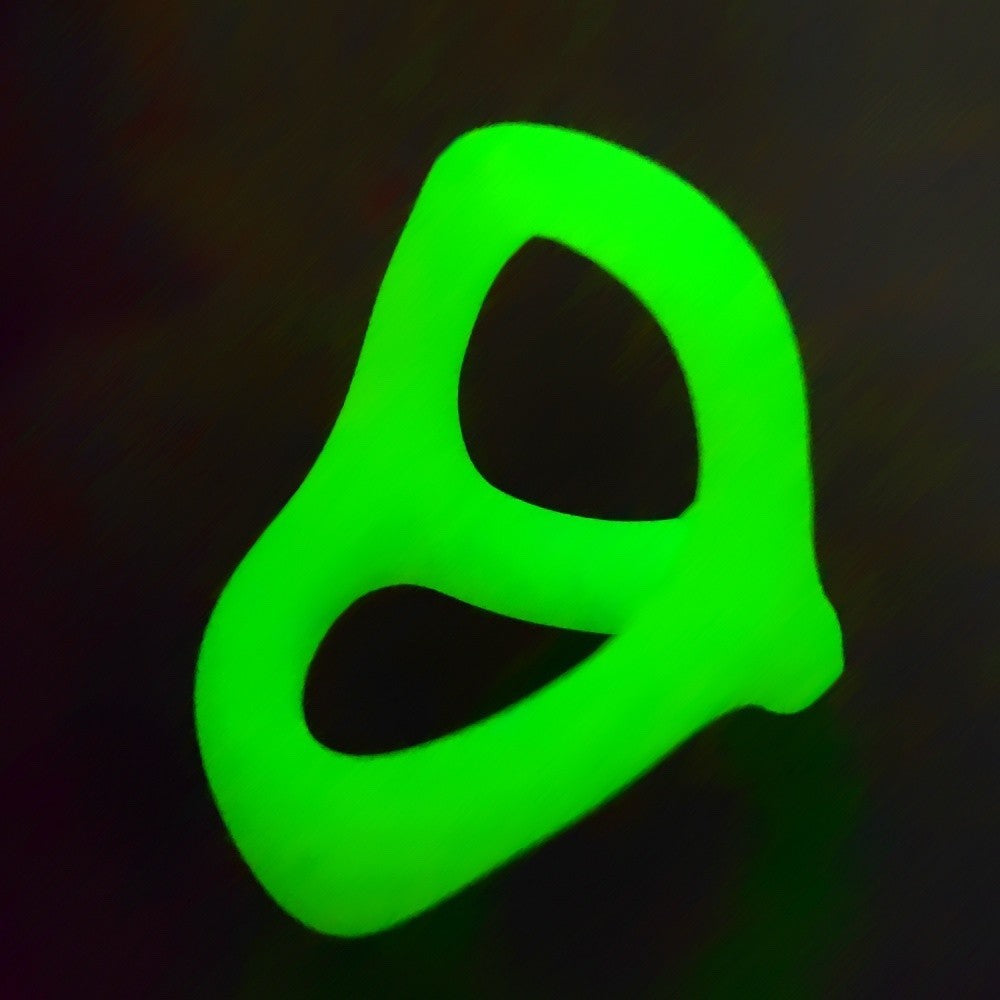 Glow in the Dark Silicone Penis and Ball Sling