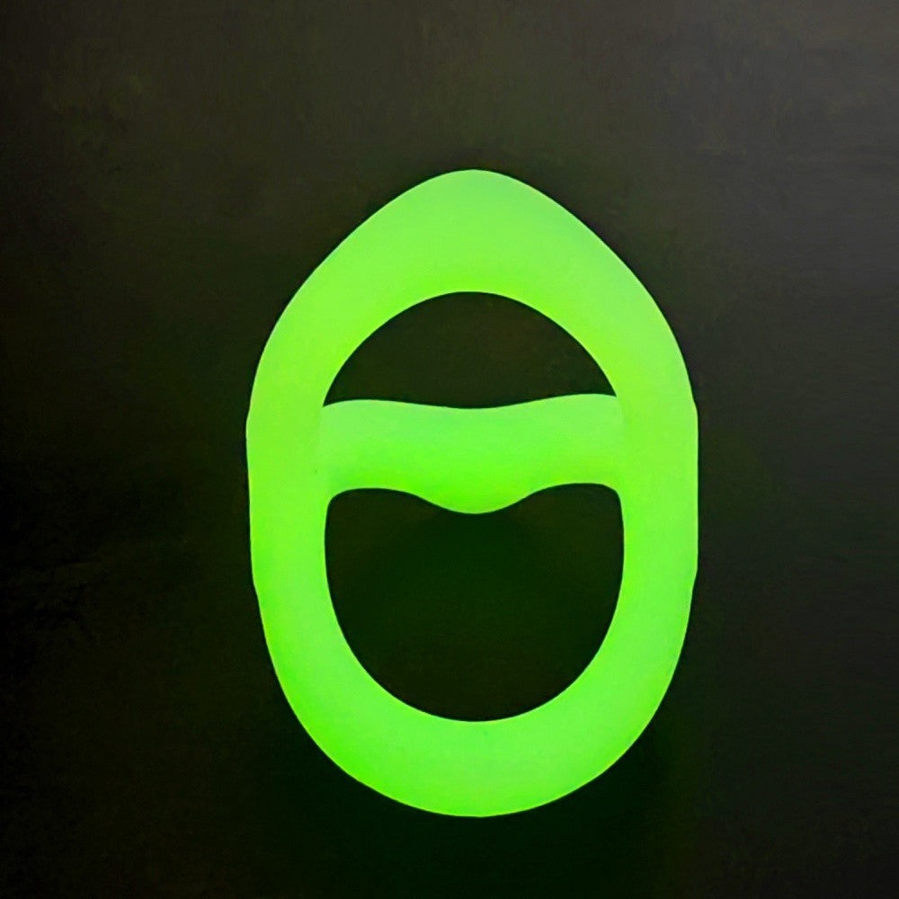 Glow in the Dark Silicone Penis and Ball Sling