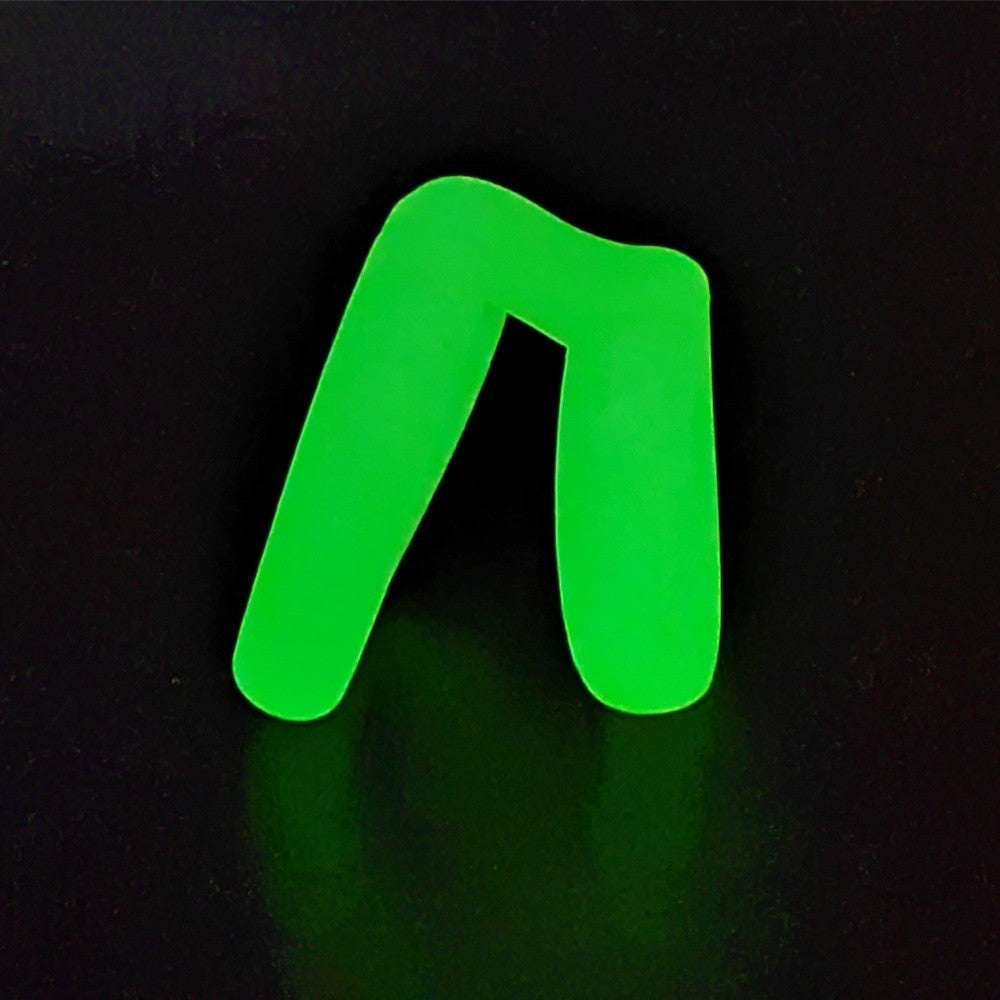 Glow in the Dark Silicone Dual Penis Ring