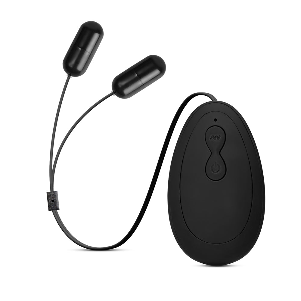 2 Bullet Penis Head Vibrator with Remote, 20 Function