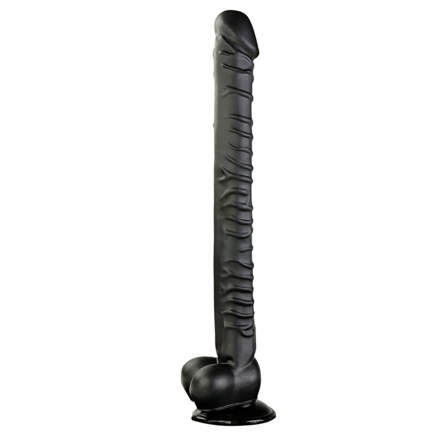 Realistic Sunction Cup Dildo with Balls 15 inch (Multiple Colors)