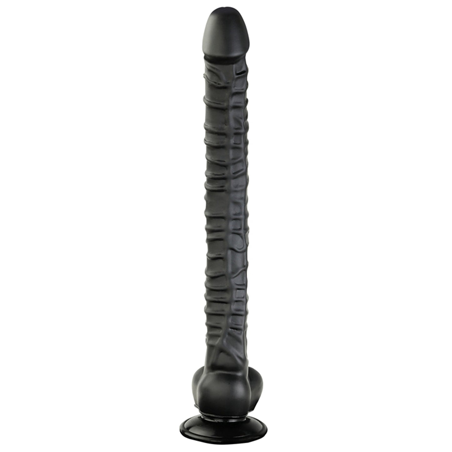 Realistic Sunction Cup Dildo with Balls 15 inch (Multiple Colors)