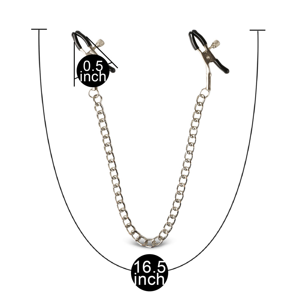 Adjustable Nipple Clamps with Chain