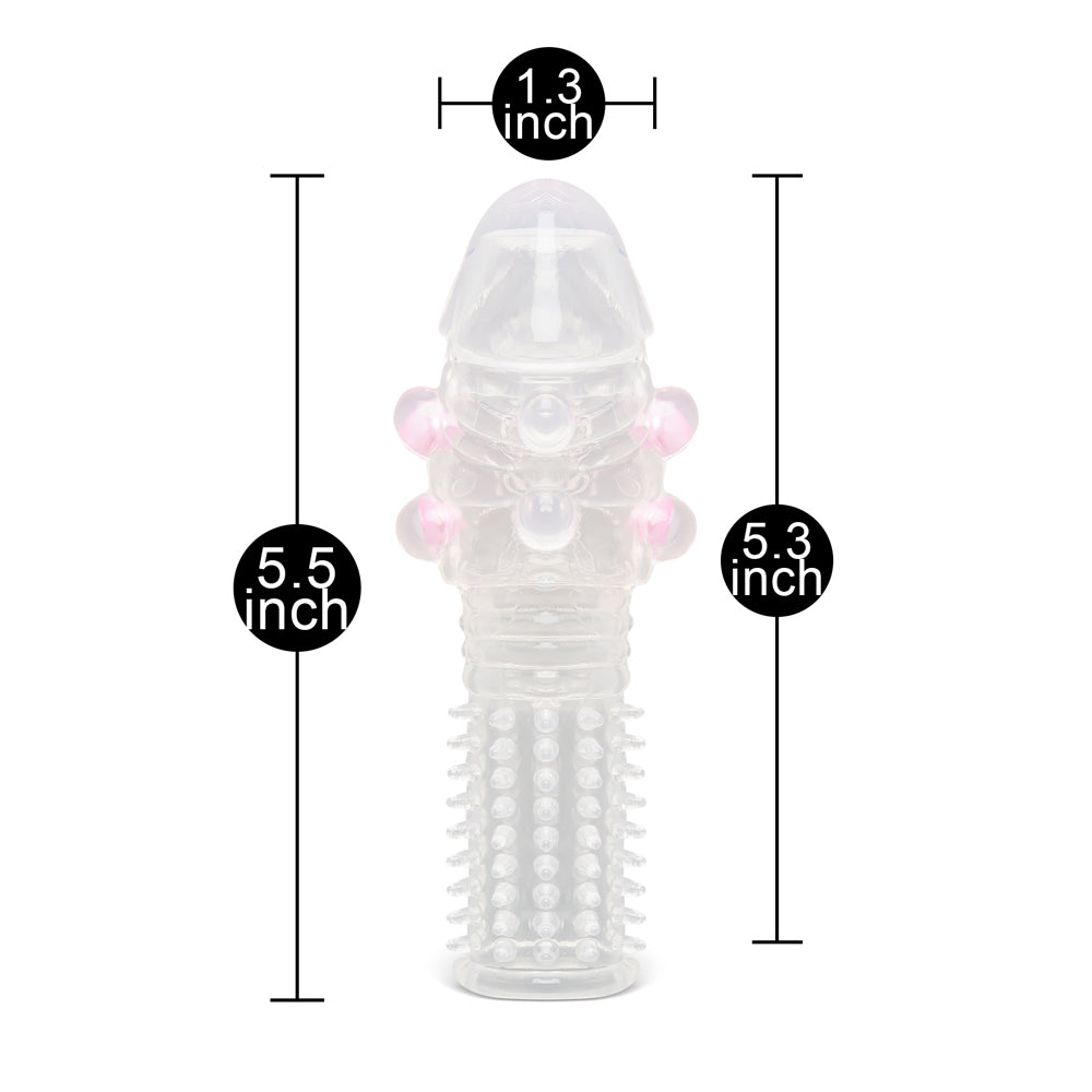 Extra Plus Textured Penis Sleeve IV