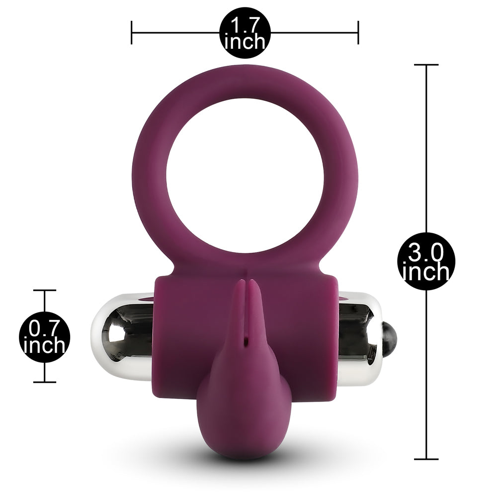 Silicone Vibrating Rabbit Penis Ring