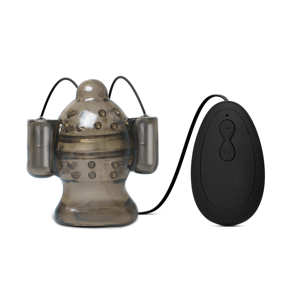 2 Bullet Penis Head Vibrator with Remote, 20 Function