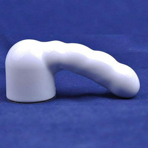 Curved Ripple Dildo Wand Attachment
