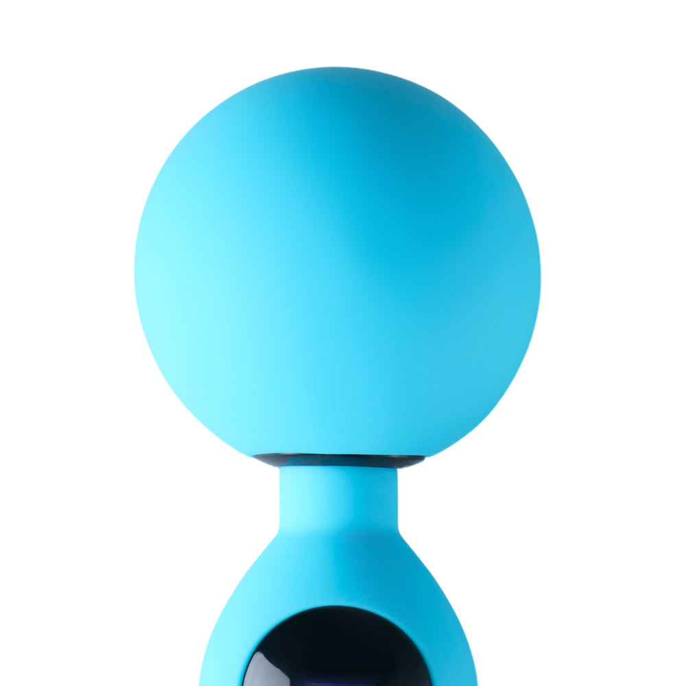 LED Display Rechargeable Warming Massage Wand Vibrator, 17 Function