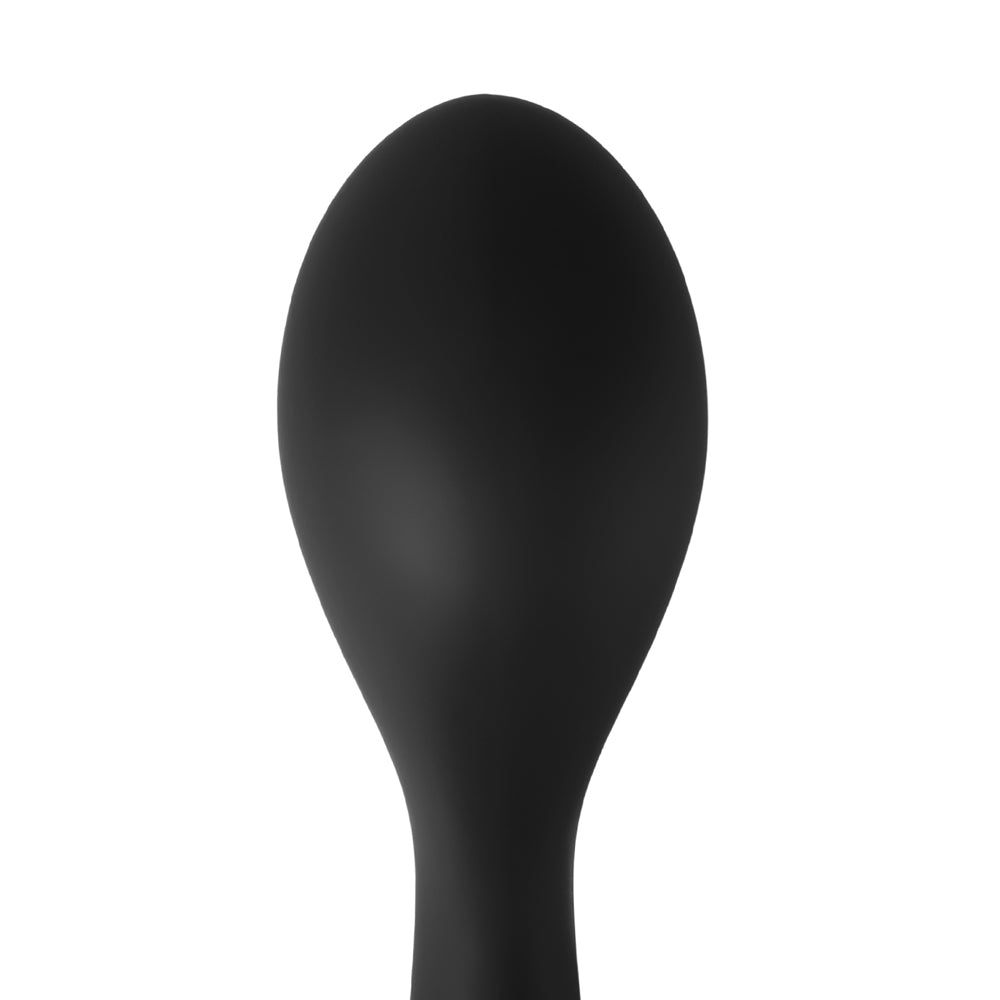 Silicone Cock Ring with Bulbous Prostate Massager