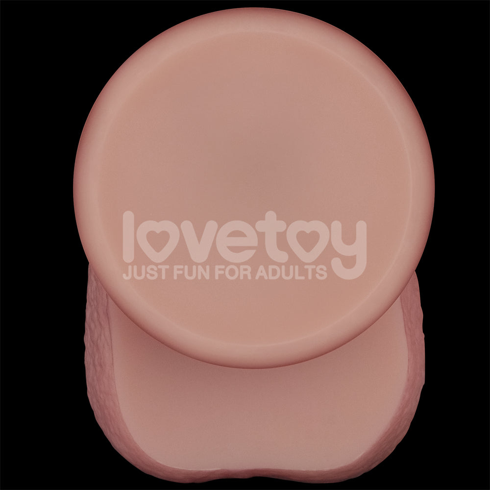 Lovetoy Sliding Skin Pro II Dual Layer Dildo 8 inch