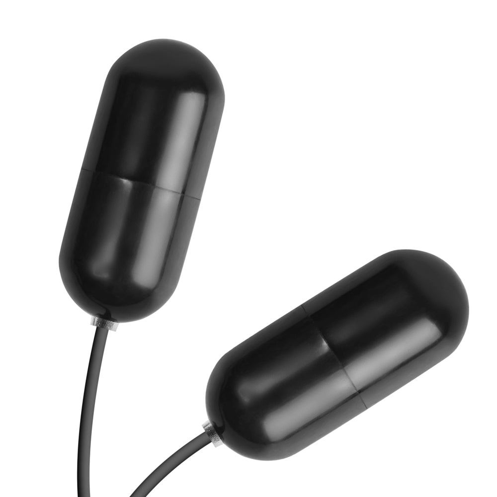 2 Bullet Penis Head Vibrator with Remote, 20 Function