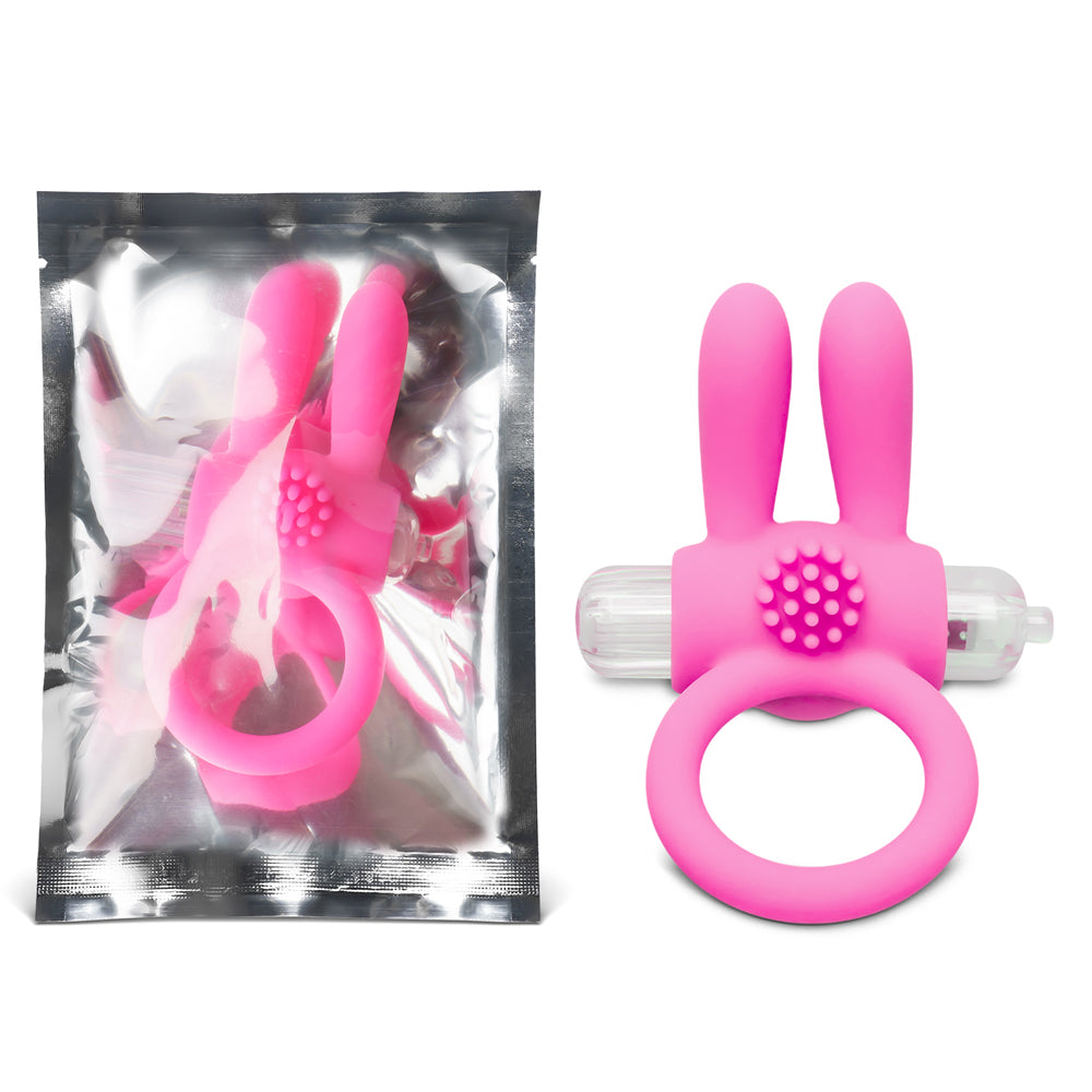 Silicone Rabbit Ears Vibrating Penis Ring
