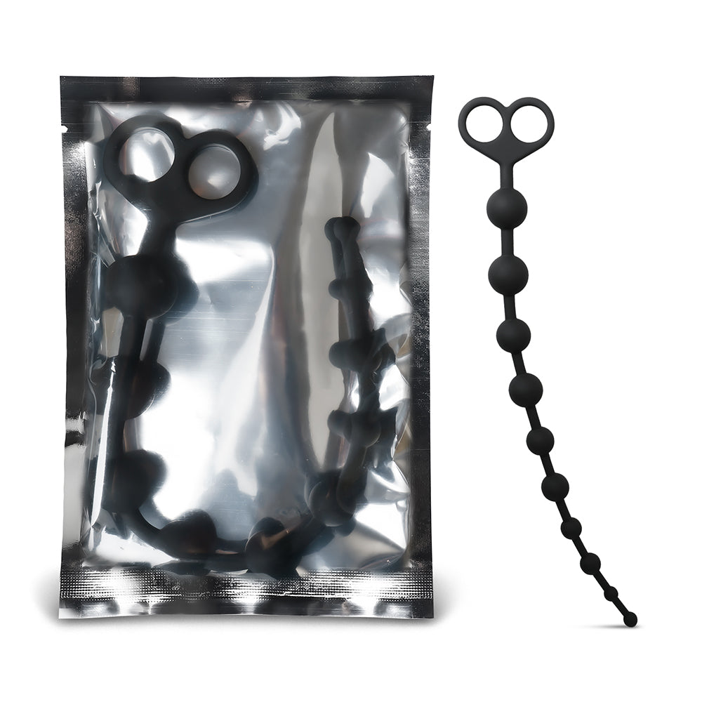 10 Bead Silicone Graduated Anal Beads 13 inch