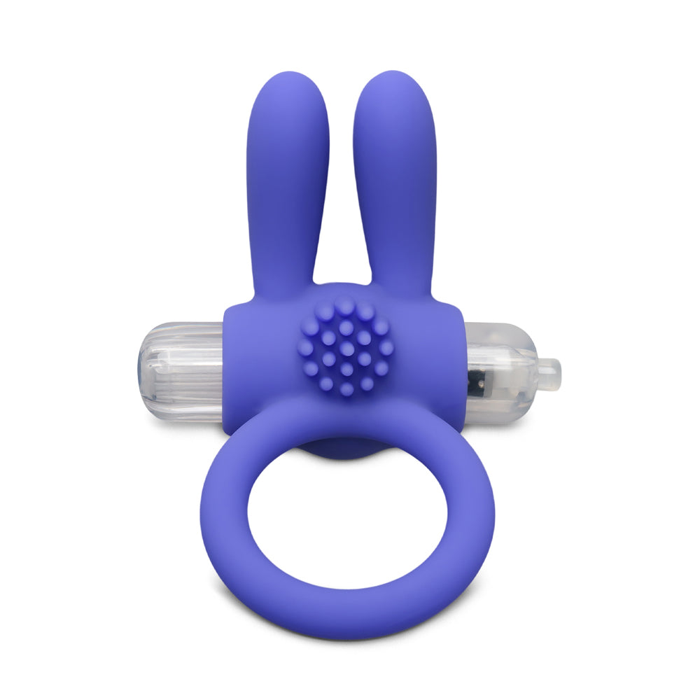 Silicone Rabbit Ears Vibrating Penis Ring